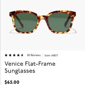 Madewell sunglasses. Never worn.